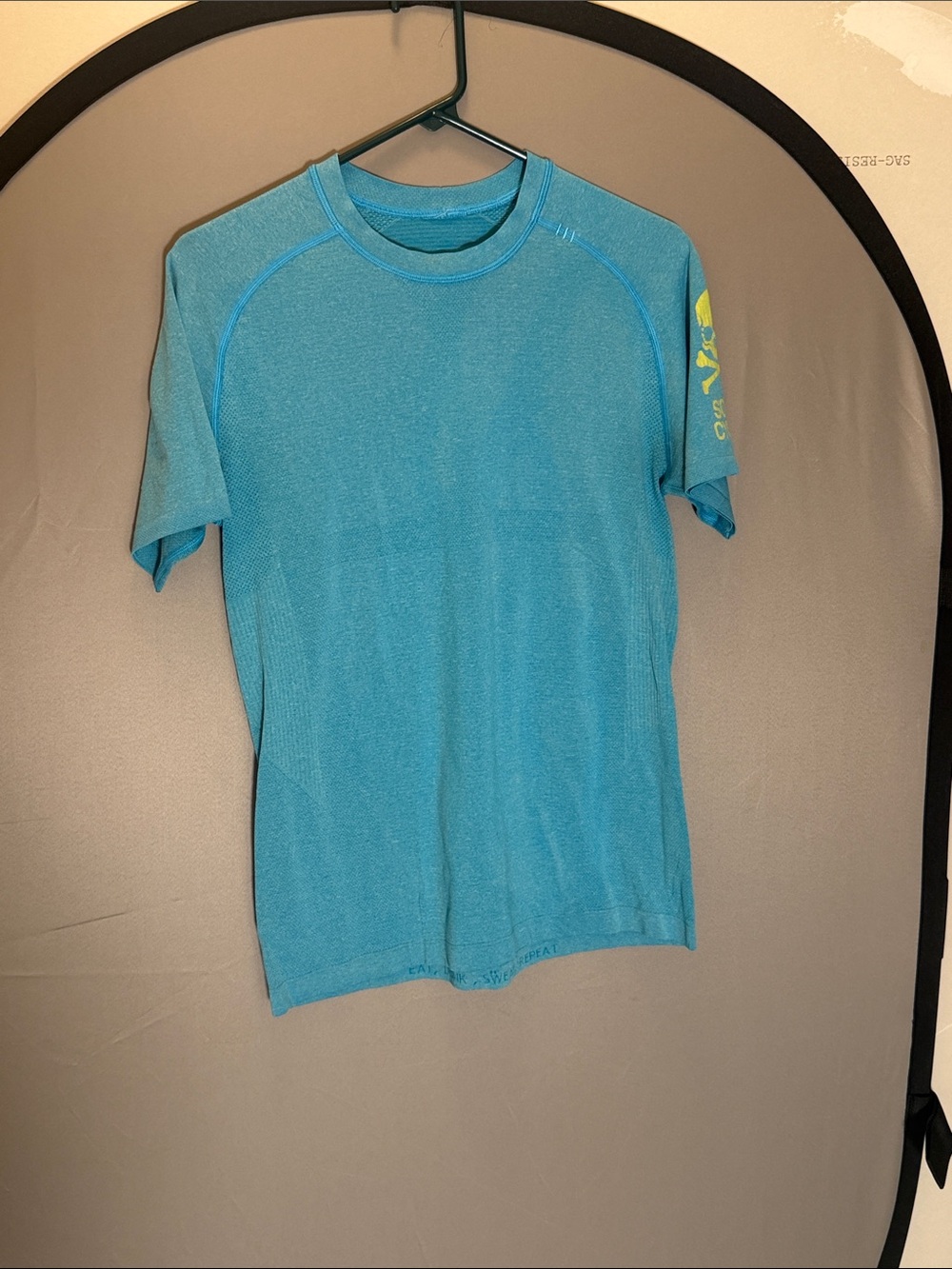 Men's lululemon x SoulCycle Short-Sleeve Active Tee - Aqua Blue